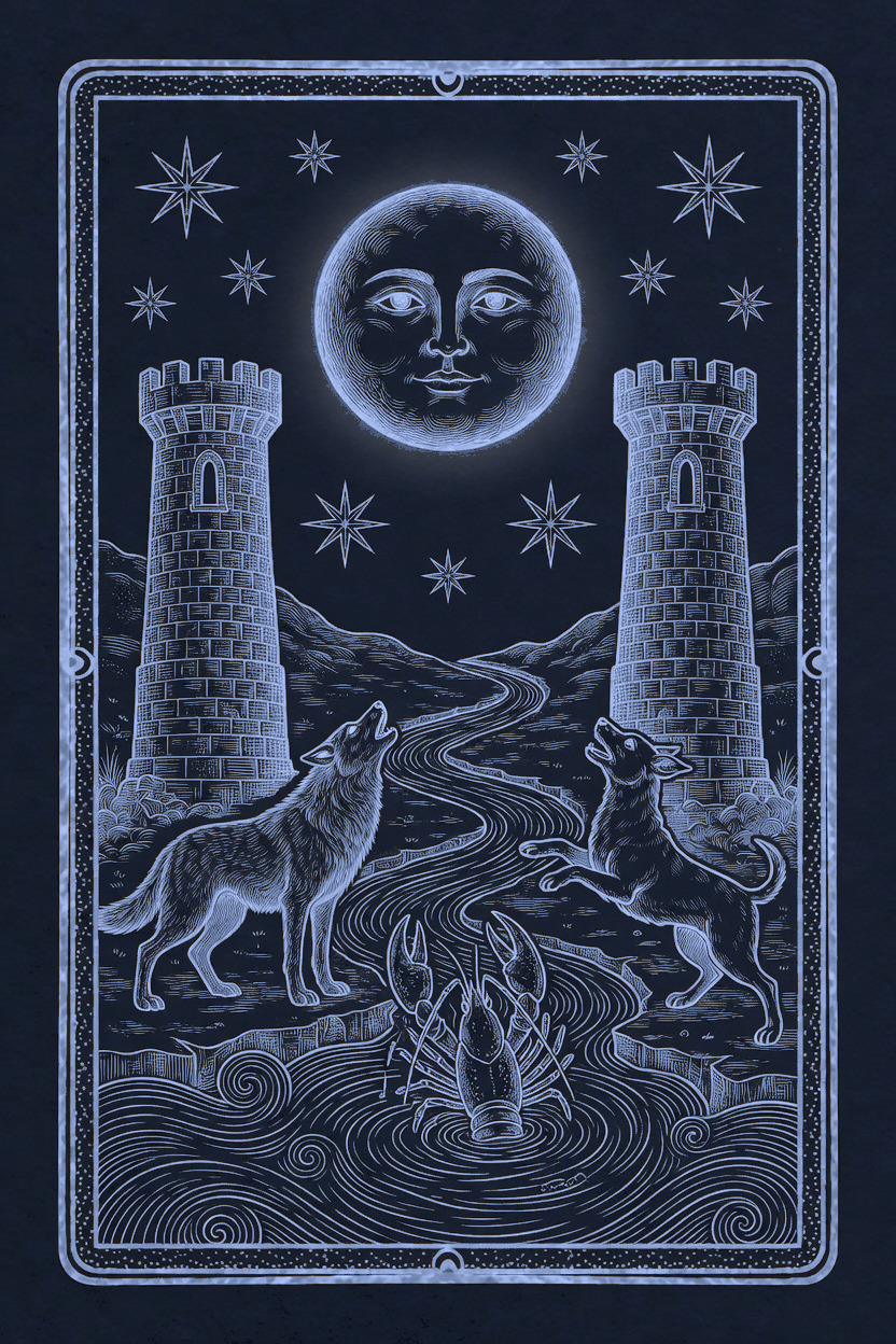 The Moon from the Celestial deck